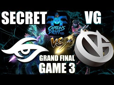Team SECRET vs VG - CAPTAINS DRAFT 4.0 - GRAND FiNAL - BO5 - GAME 3 [Highlights]