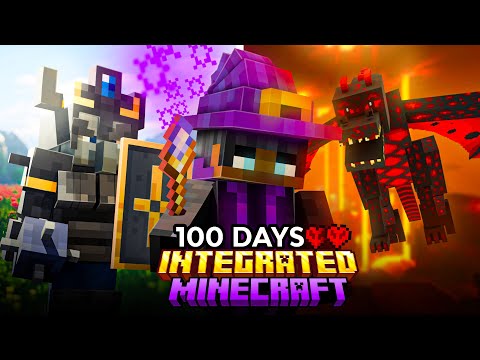 I Survived 100 Days in Minecraft’s Hardest Magic Modpack… Here’s What Happened