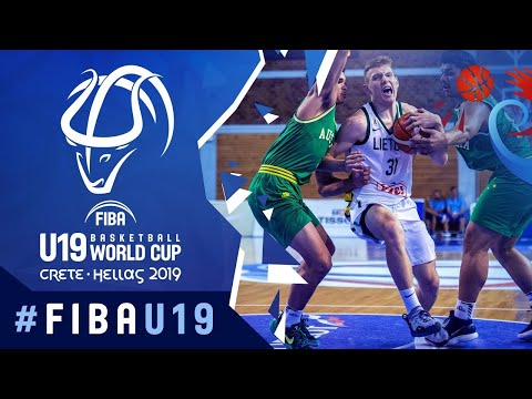 LIVE - Lithuania v Australia - FIBA U19 Basketball World Cup 2019