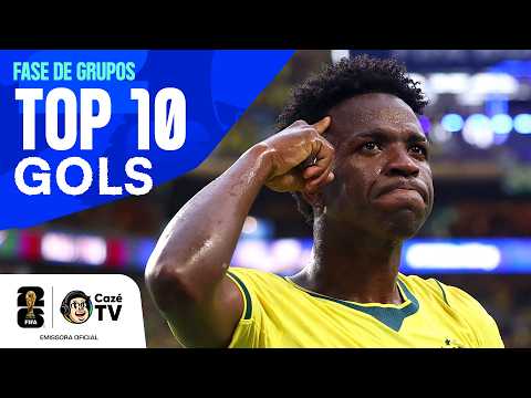 OS 10 GOLS MAIS BONITOS DA FASE DE GRUPOS DA COPA DO MUNDO FIFA™ 2026