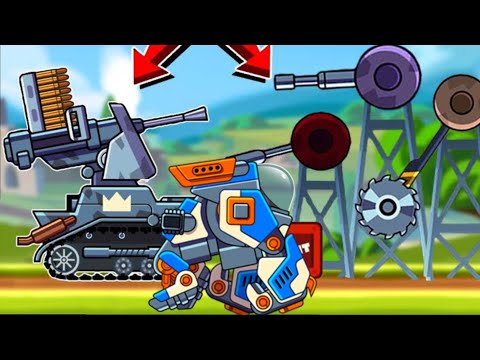 HILLS OF STEEL New Update : TANK KRAKEN, KONG, FLAK, IMMORTAL VS BOSSES in Battle 🔥💣💣