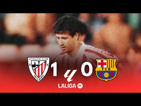 ATHLETIC CLUB 1-0 BARCELONA | LIGA 1987-1988 | Resumen - Highlights
