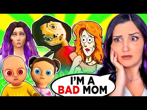 I Played 100 Games Where I Was A BAD PARENT