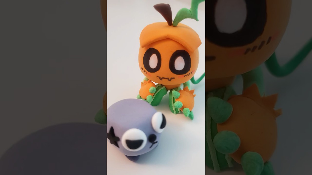 Making a Gourdy Plushie…Out of Clay?! 🎃 | Dandy's World