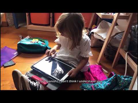 3-Year-Old Moraima speaks Galician with Siri - European Language Technology