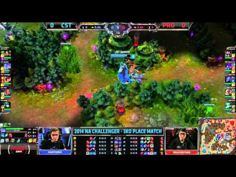 (23.08.2014) CST vs PRO G1 | Team Coast vs Team LoLPro | NA CS Summer Playoff 2014