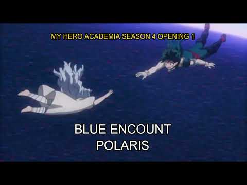 Blue Encount - Polaris [My Hero Academia S4 OP1] [Karaoke] [Instrumental] With Lyric