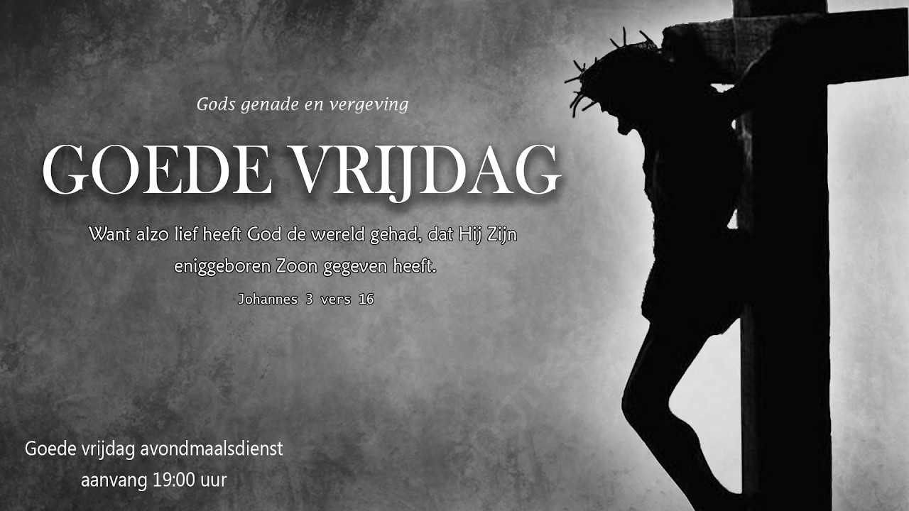 Goede Vrijdag avondmaalsdienst 2026