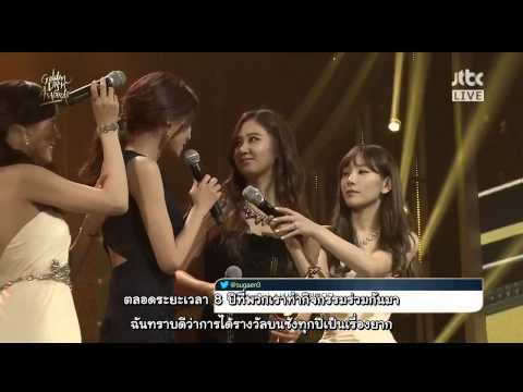 [ซับไทย] 140116 GDA SNSD Popularity Award+Disk Bonsang