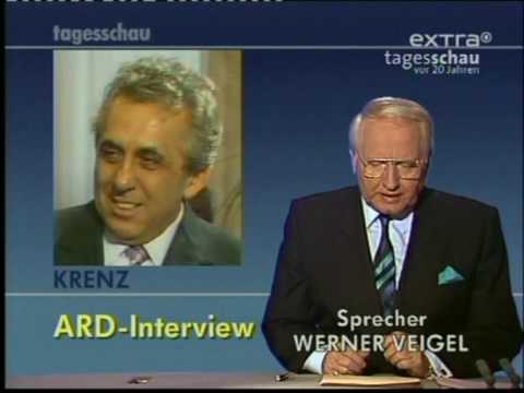 Tagesschauausschnitte vom 23. November 1989
