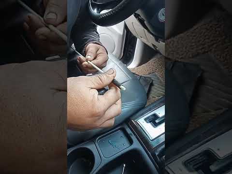 how to fix montero shifter? ?won't shift to park and reverse