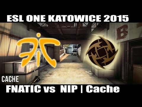 Fnatic vs Ninjas in Pyjamas (Map 2 - Cache) | Grand Finals ESL ONE Katowice CS:GO 2015 | FNC vs NIP