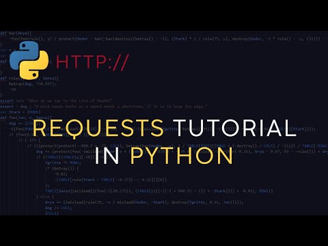 Python HTTP Requests Tutorial - Fundamentals