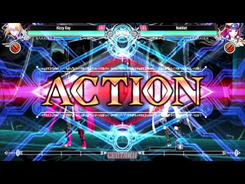 CEOtaku 2016 BlazBlue Central Fiction Top 8 Kizzy Kay vs Nakkiel