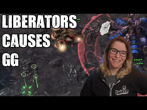 The BEST Liberator Harassment - Mech vs Zerg
