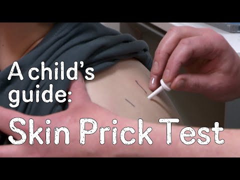 A child's guide to hospital: Skin Prick Test