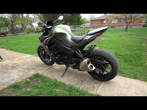 Kawasaki Z1000 Exhaust Sound Srr Biker Video 4gswaporg