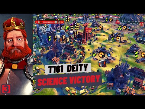 DEITY GERMANY - Civ 6 Challenge League Map (Replay) - Ep 3/6