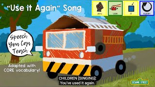 Use it Again Song - Adapted with CORE Vocabulary gameplay video by longv, 1:13 duration