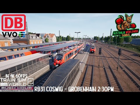 RB31 Coswig - Großenhain 2:30pm Nahverkehr Dresden : Train Sim World 2 Rush Hour
