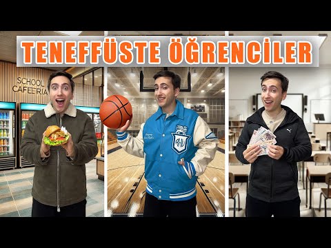 Teneffüste Öğrenci Tipleri