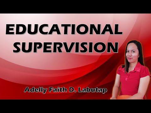 EDUCATIONAL SUPERVISION