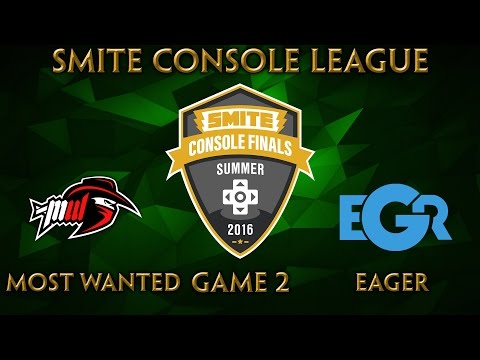 SMITE Console Summer Finals - Most Wanted vs. Team Eager (Game 2)
