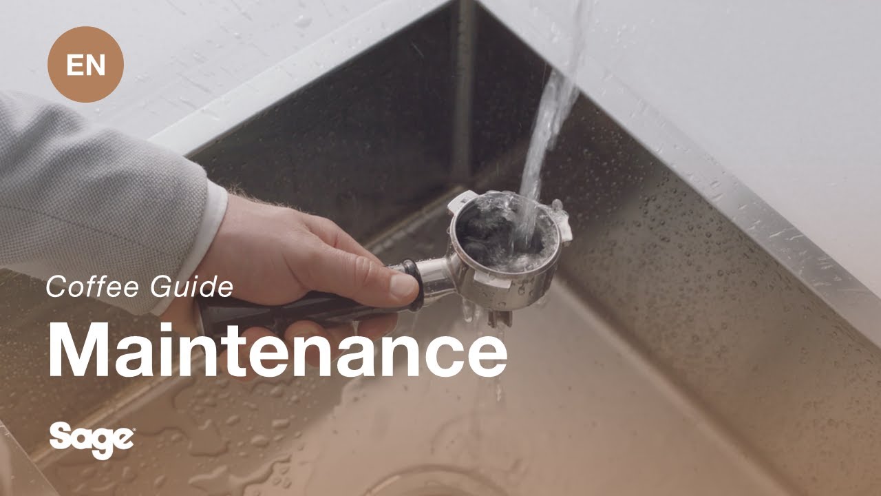 Skölja filterkorgen