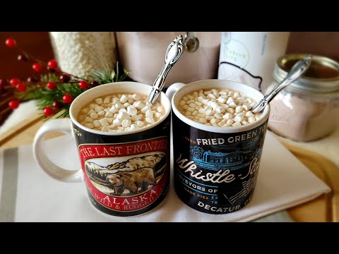 Hot Chocolate Mix Recipe | 2 Variations | Just Add Water | Featuring Thrive Life Instant Milk