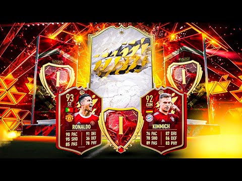 2x ICON MOMENTS PACKS! 🔥 RANK 1 FUT CHAMPIONS REWARDS! - FIFA 22 Ultimate Team