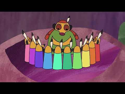 13. 10 indianerbørn - Sangskattekisten