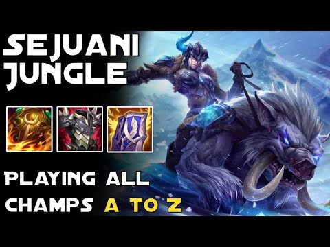 SEJUANI JUNGLE FULL ARMOR vs AD TEAM! - League of Legends - Season 12 -  Round 1