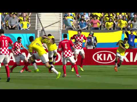 Fifa 14 Colombia vs Croatia