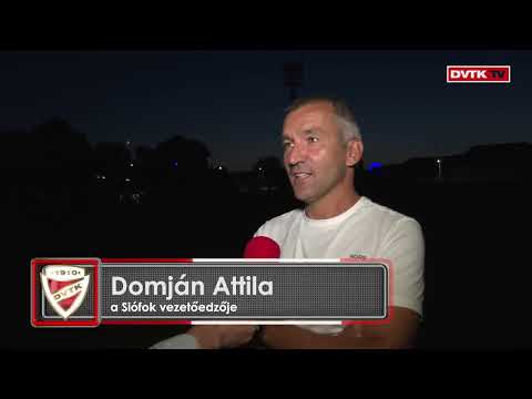 Domján Attila értékelése (Siófok - DVTK, 1. forduló)