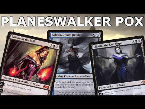 A POX ON THEE!!!  Planeswalker Pox (Mono Black Smallpox Control- Legacy MTG)