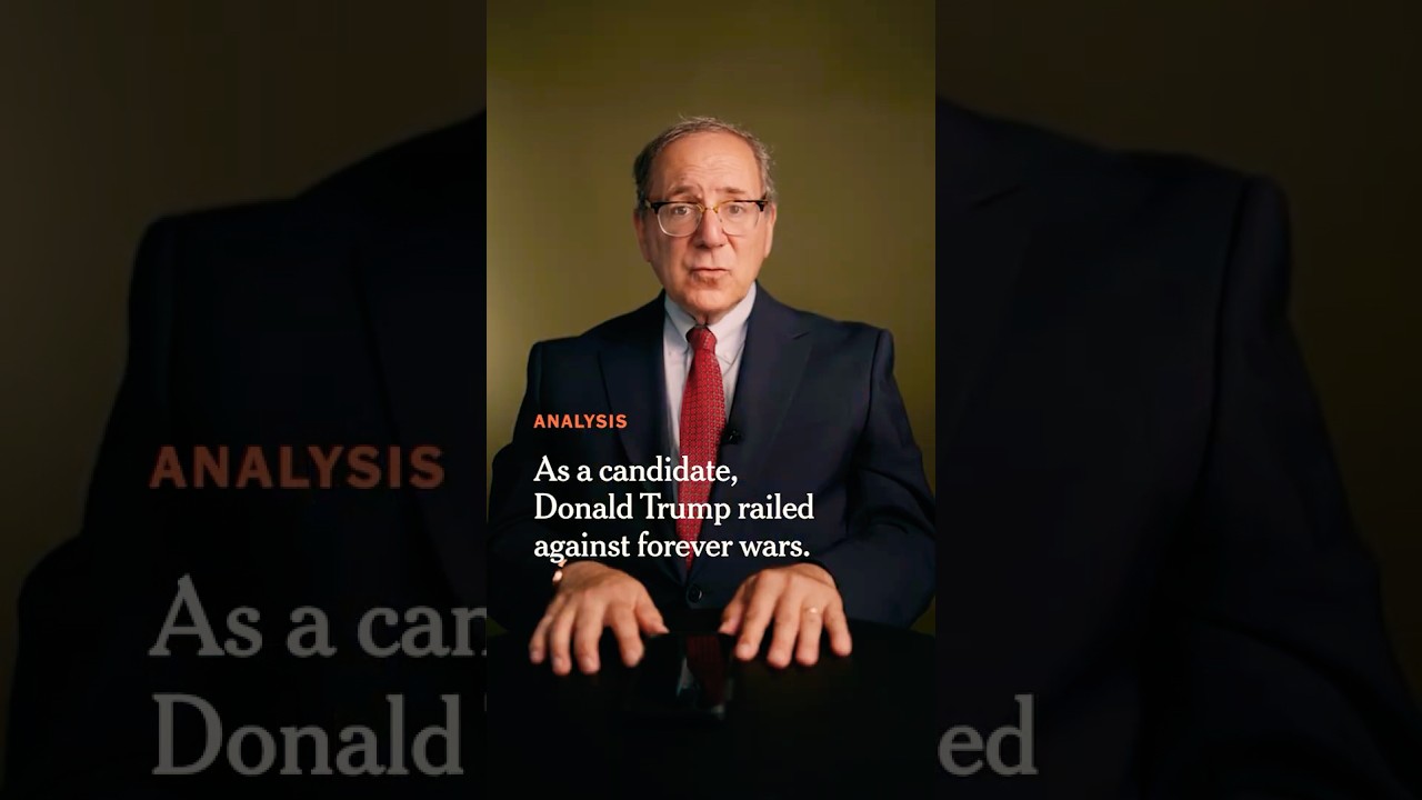 NYT's David Sanger examines whether the Iran war could become a 'forever war' with no clear endgame