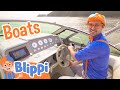 Blippi Explores A Boat Blippi Full Episodes Educational Videos For Kids Blippi Toys
