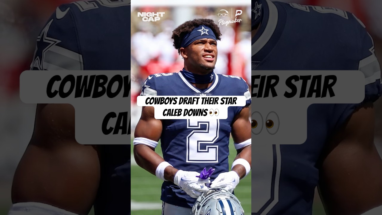 Nothing but high praise for #CalebDowns. The #Cowboys got them a star 🤩#NFLDraft #Nightcap