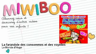 La farandole des consommes et des voyelles - Miwiboo