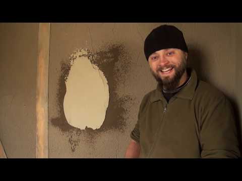 Strawbale Vlog 97 - testy białej gliny na tynk
