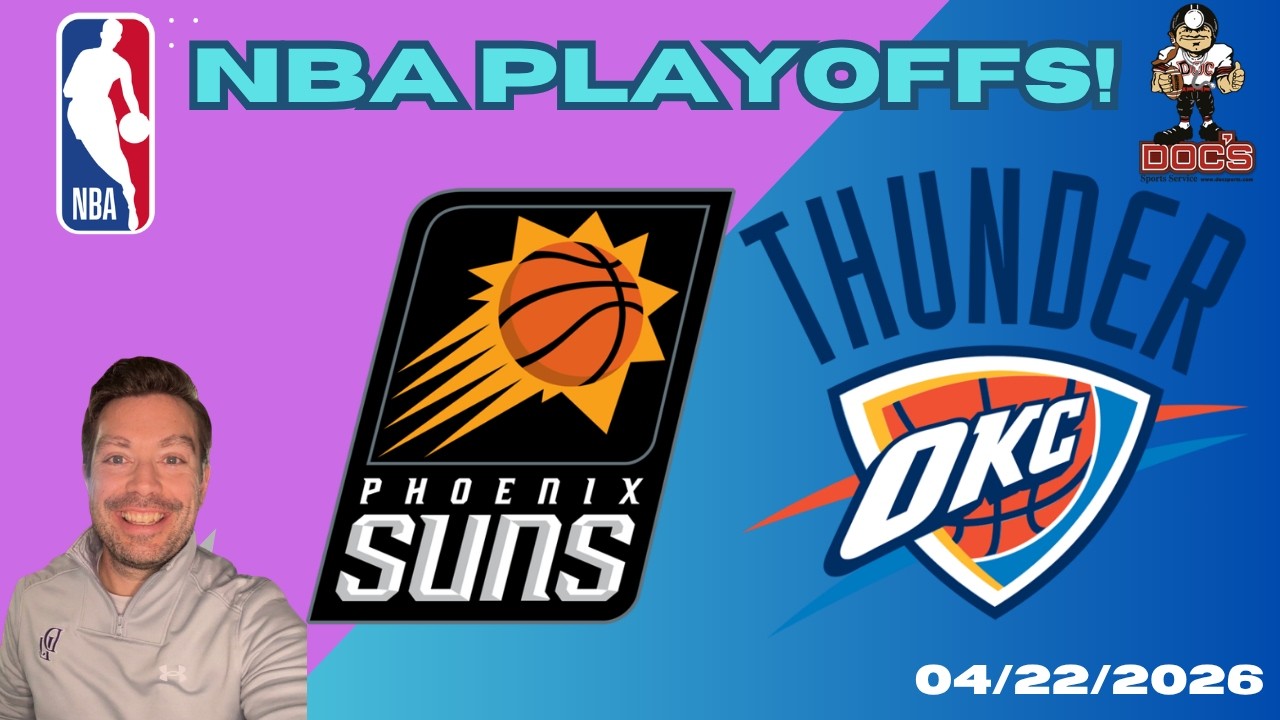 Phoenix Suns vs Oklahoma City Thunder NBA Playoff Picks and Predictions Today | Nolan's Best NBA Bet