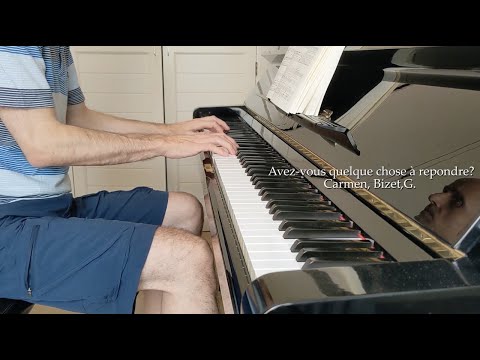 Avez-vous quelque chose à repondre? - Carmen - accompaniment - Karaoke - Bizet - play along