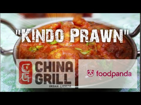 "Kindo Prawns" from China Grill resturaint Delivered by Foodpanda (Unboxing)1080p