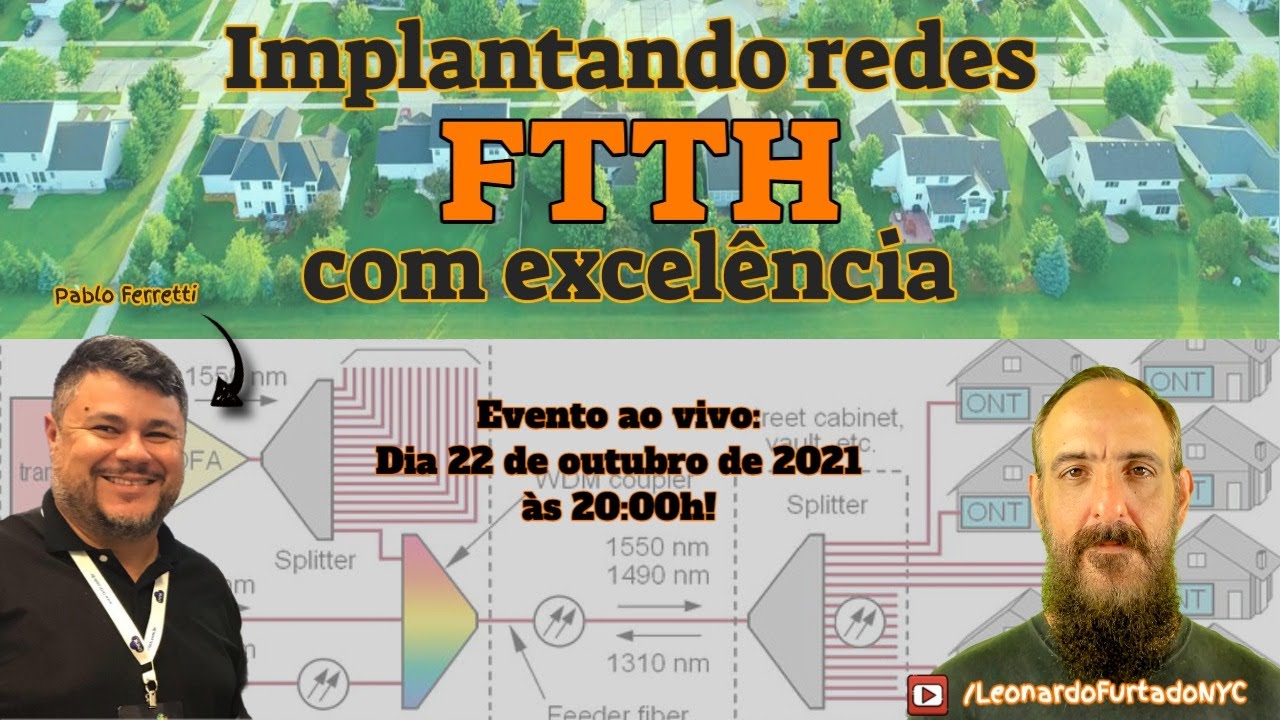 Implantando Redes FTTH com Excelência!