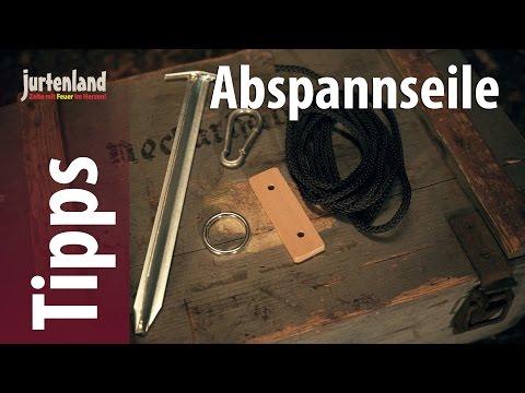 Abspannseile- Jurtenland