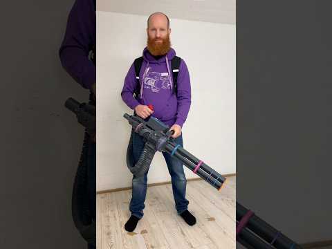 Long Barrels for my Dart Blaster Minigun