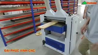 MÁY BÀO CUỐN 6 Tấc Woodmaster bàn giao tại HPL Bình Xuyên