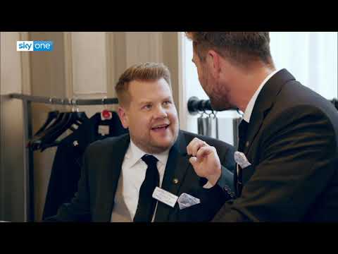 Chris Hemsworth & James Corden: Battle Of The Waiters