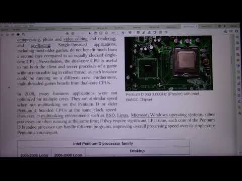 MongoTV_8847 - LOOKING AT GAMER PC HARDWARE - Part 847 - Pentium D - Intel CPU