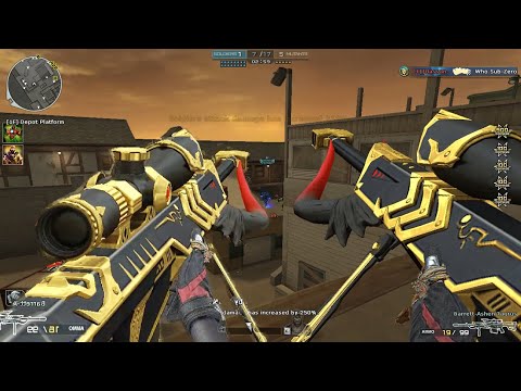 Crossfire NA ( Đột Kích Bắc Mỹ  ) 2.0 : Barrett Ashen Taurus - Hero Mode X - Zombie V4